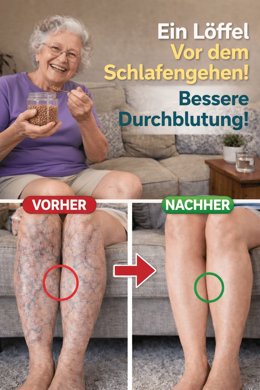 Kann ein einfacher Löffel vor dem Schlafengehen wirklich eine bessere Beindurchblutung unterstützen?