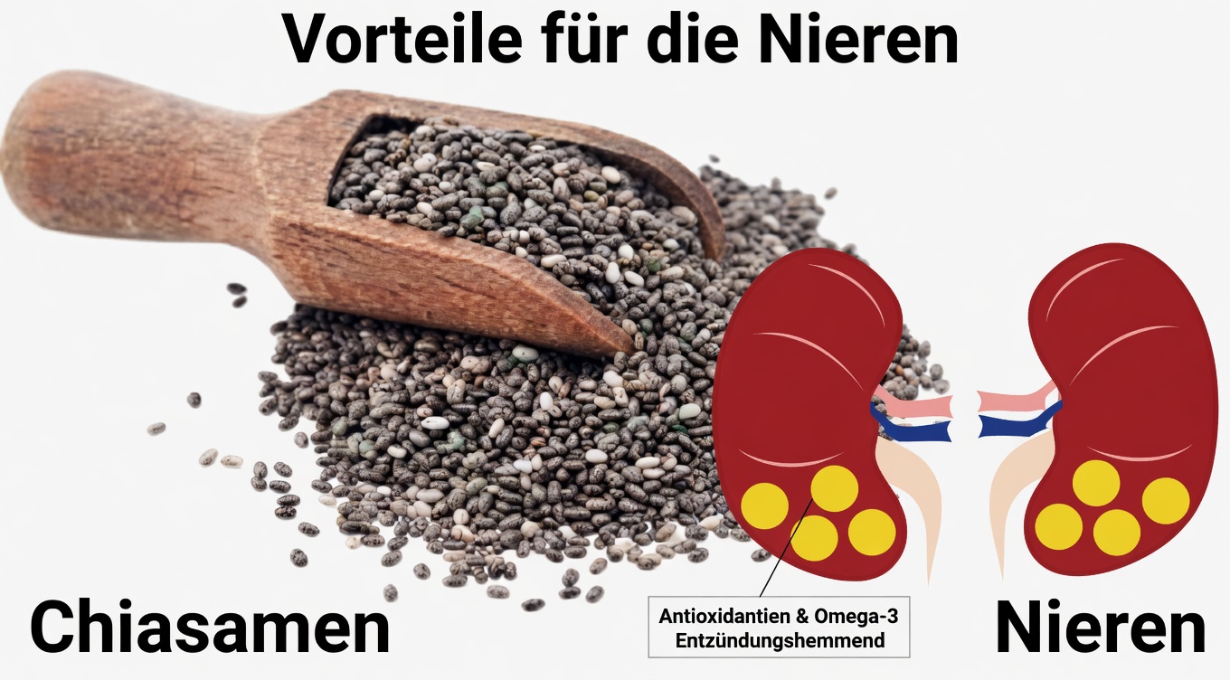 Was Sie über die tägliche Einnahme eines Löffels Chiasamen zur Unterstützung der Nierengesundheit wissen sollten