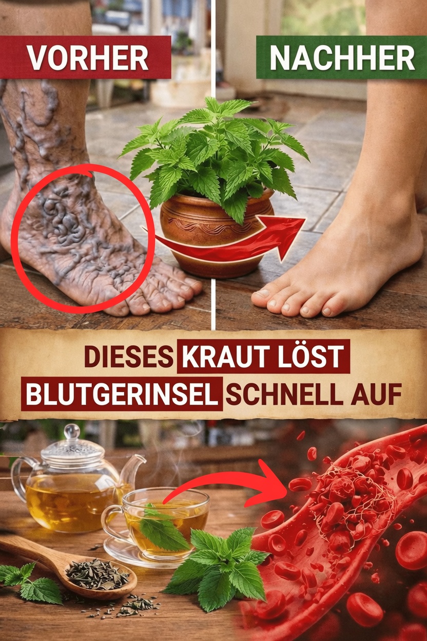 Was sind die besten natürlichen Kräuter, die möglicherweise eine gesunde Durchblutung in den Beinen unterstützen?