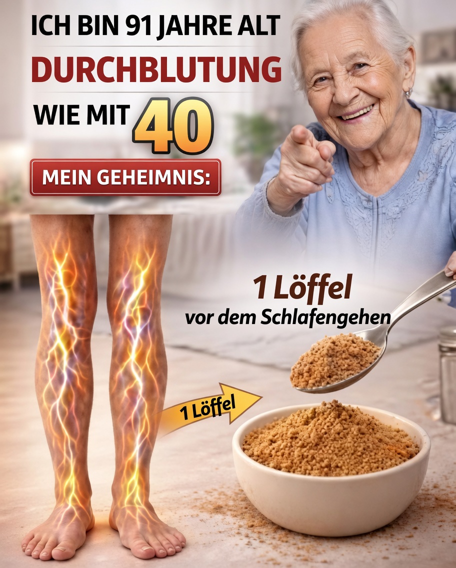 Warum viele ältere Erwachsene vor dem Schlafengehen einen Löffel Cayennepfeffer einnehmen, um die Durchblutung der Beine zu unterstützen
