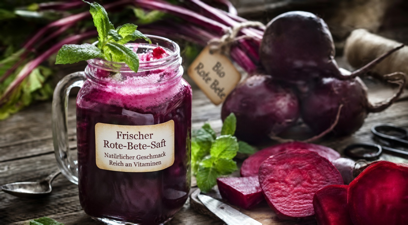 Wie man dieses leuchtende Rote-Bete-Saft-Rezept zubereitet und in die Morgenroutine integriert