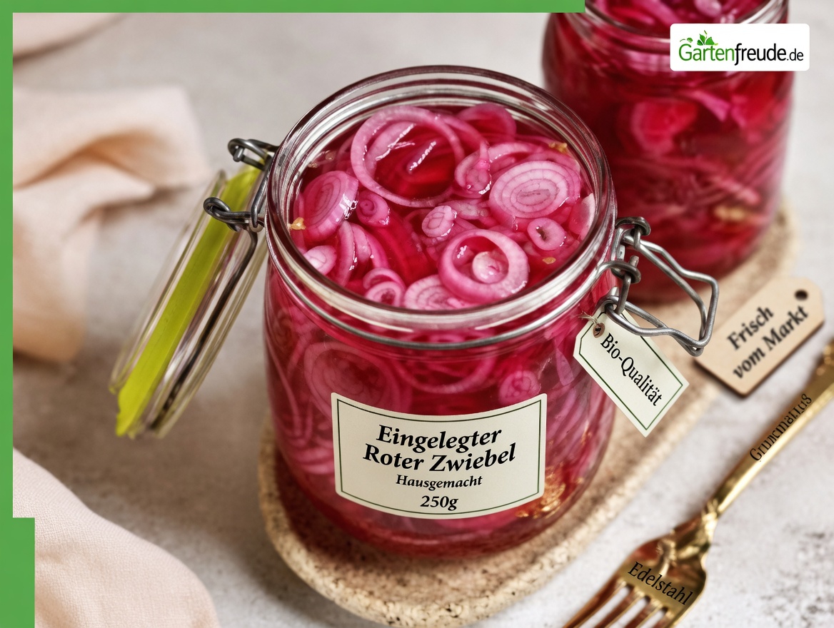 Haben Sie schon einmal versucht, rote Zwiebeln für das tägliche Wohlbefinden in Wasser einzulegen?