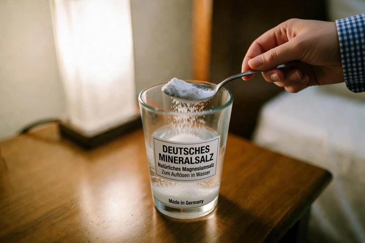 Entdecke, was mit deinem Körper passiert, wenn du zwei Wochen lang vor dem Schlafengehen Wasser mit Natron trinkst