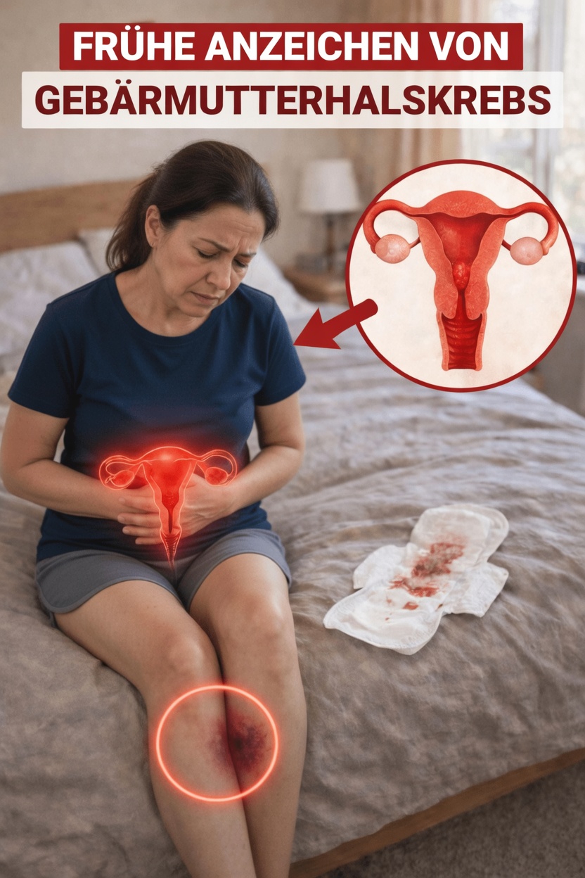 9 frühe Warnzeichen für Gebärmutterhalskrebs, die die meisten Frauen ignorieren, bis es zu spät ist