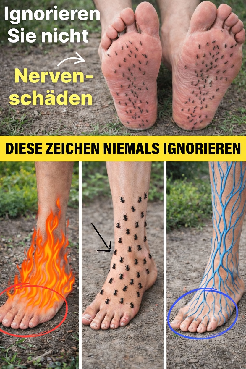 15 frühe Warnzeichen für Nervenschäden, die Sie niemals ignorieren sollten