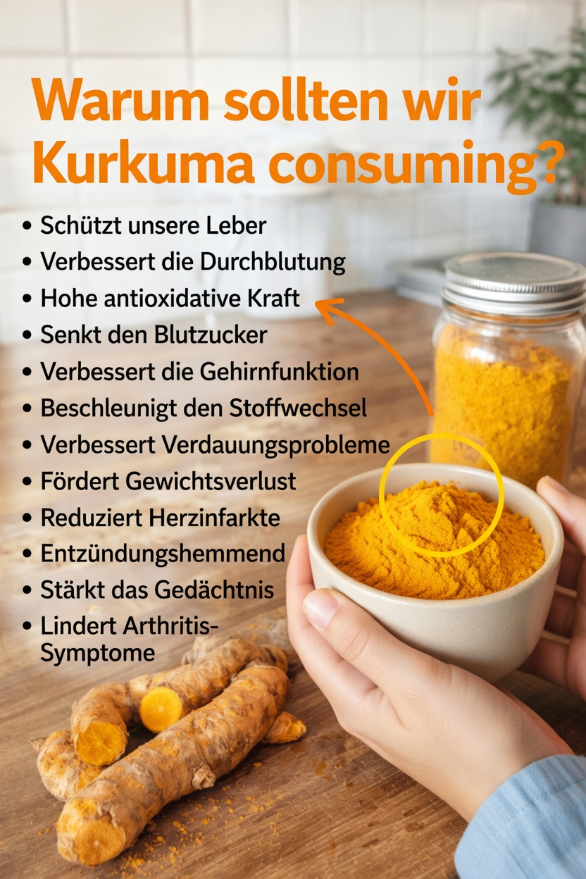 Warum sollten wir Kurkuma in unsere tägliche Routine aufnehmen?