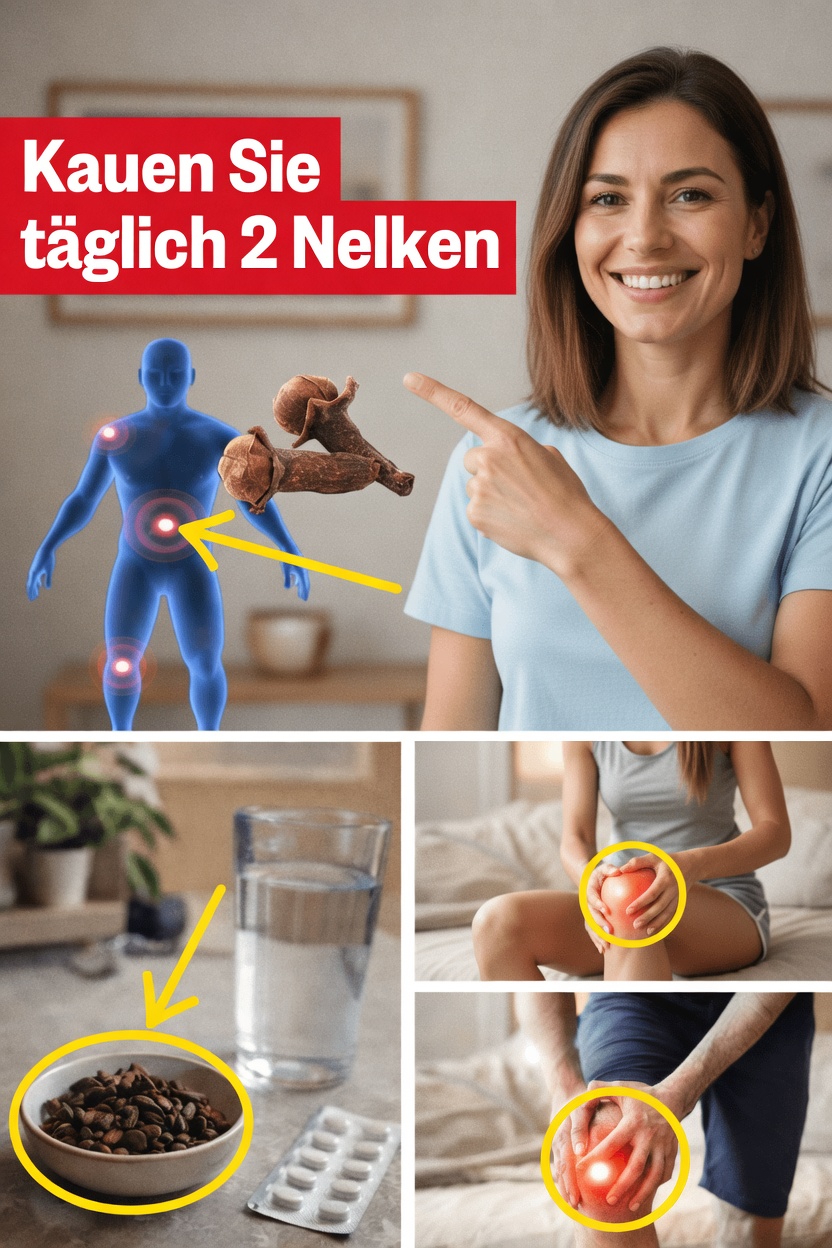 Warum Menschen täglich zwei Gewürznelken auf nüchternen Magen für ihre tägliche Wellness-Routine kauen