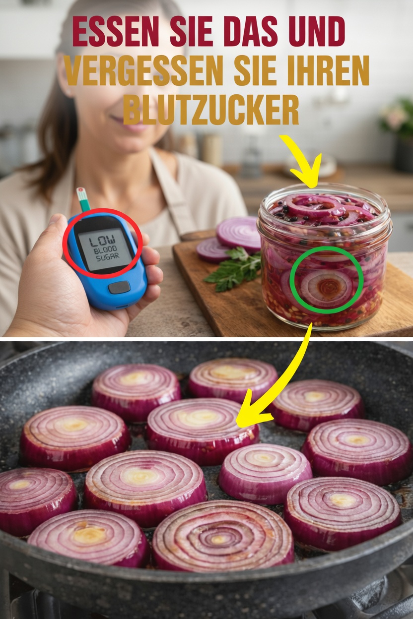 Dieses einfache Rezept mit roten Zwiebeln kann dabei helfen, einen gesunden Blutzuckerspiegel in Ihren täglichen Mahlzeiten zu unterstützen