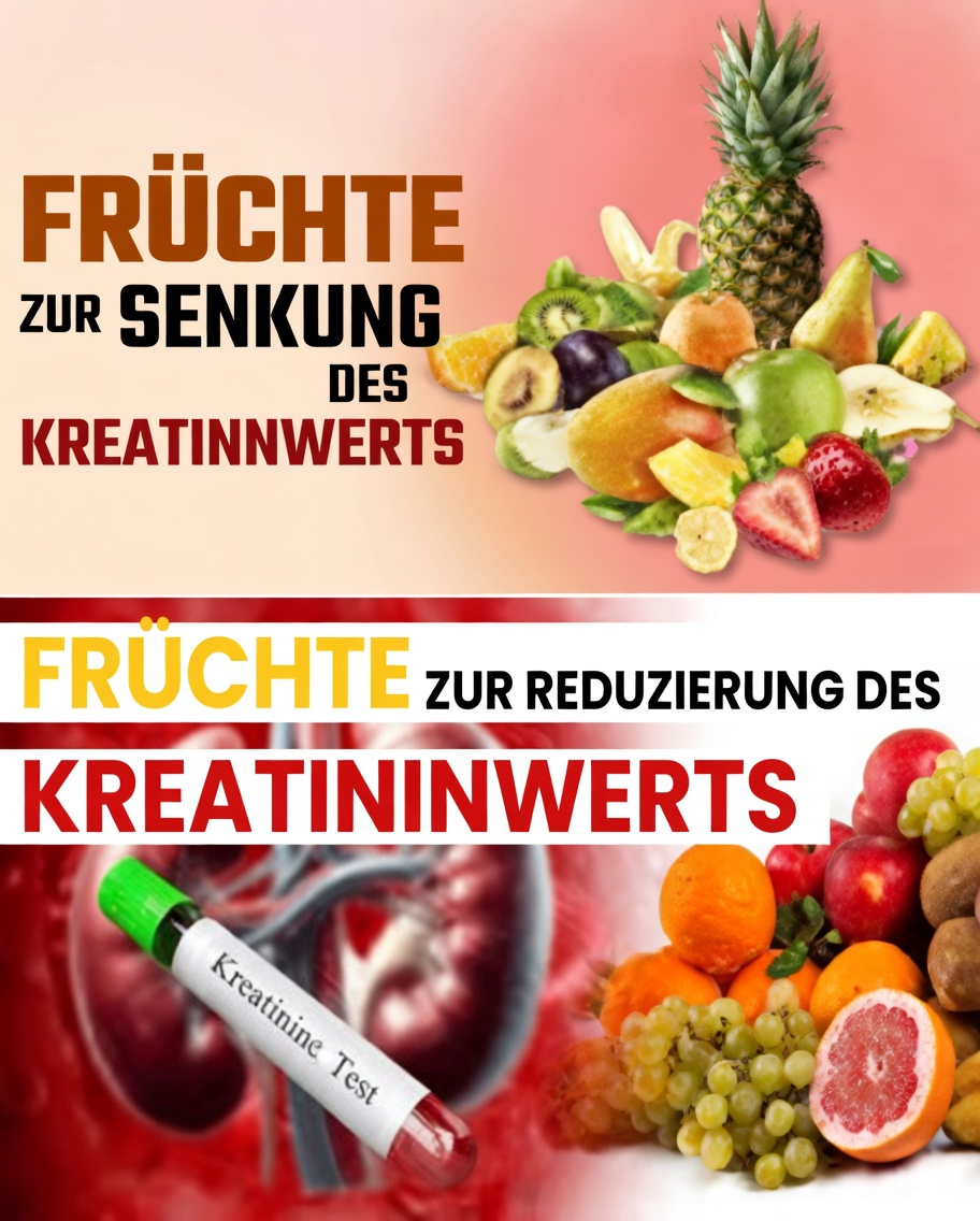 Hohe Kreatininwerte? 4 Früchte, die Sie abends essen sollten, um die Nierengesundheit zu unterstützen