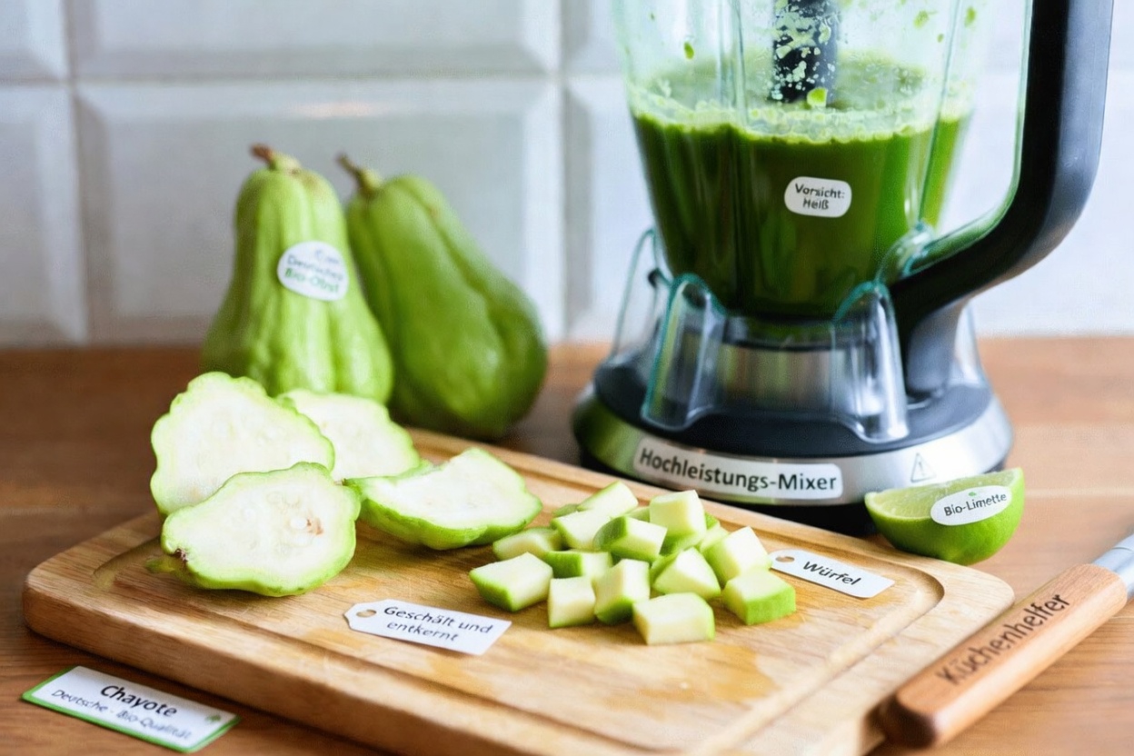 Chayote-Kürbis: Entdecken Sie dieses vielseitige Gemüse und einfache Möglichkeiten, es in Ihre Wellness-Routine einzubauen