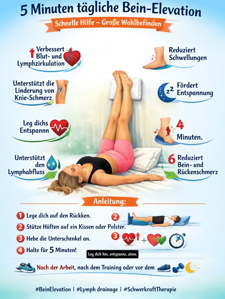 Entdecken Sie einfache tägliche Gewohnheiten, die bei älteren Erwachsenen eine gesunde Durchblutung der Beine unterstützen können