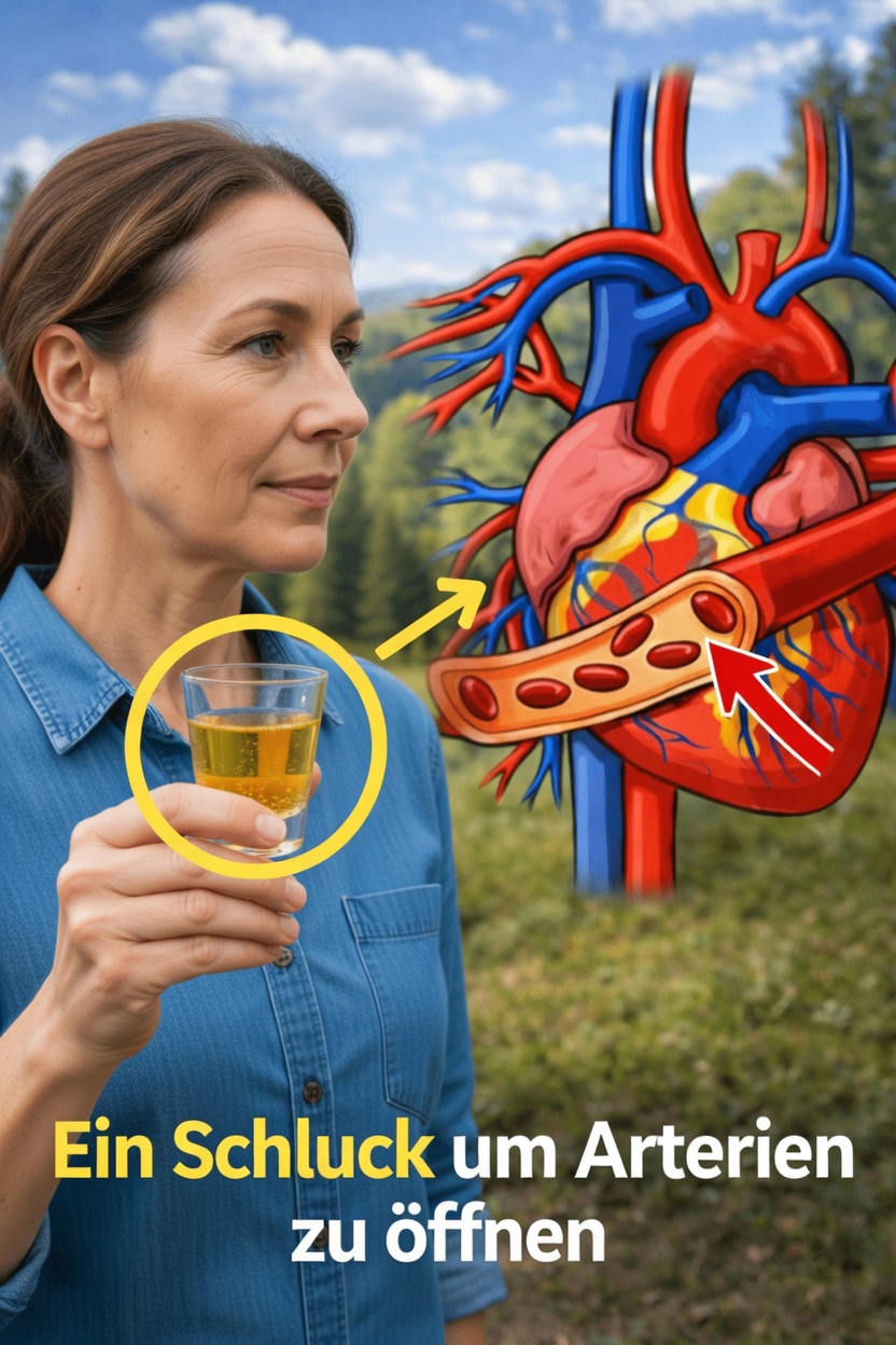 Entdecken Sie dieses einfache tägliche Shot-Rezept, das viele zur Unterstützung einer gesunden Herz- und Arterienfunktion verwenden