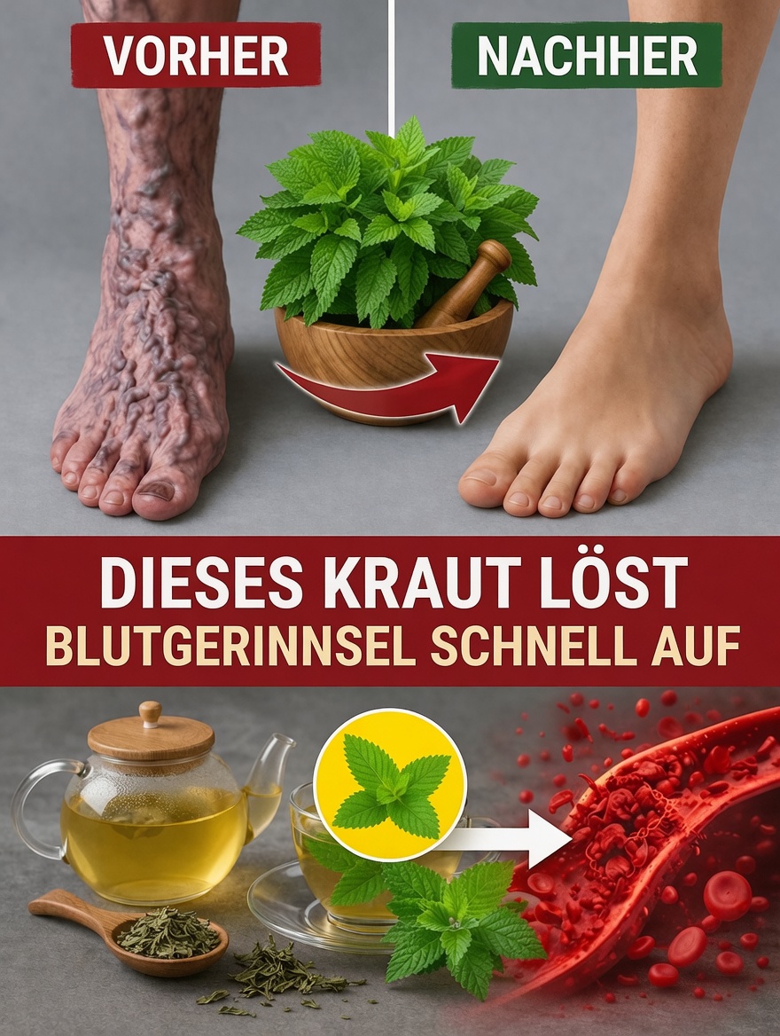 Die wirksamsten Kräuter zur Unterstützung einer gesunden Durchblutung in den Beinen
