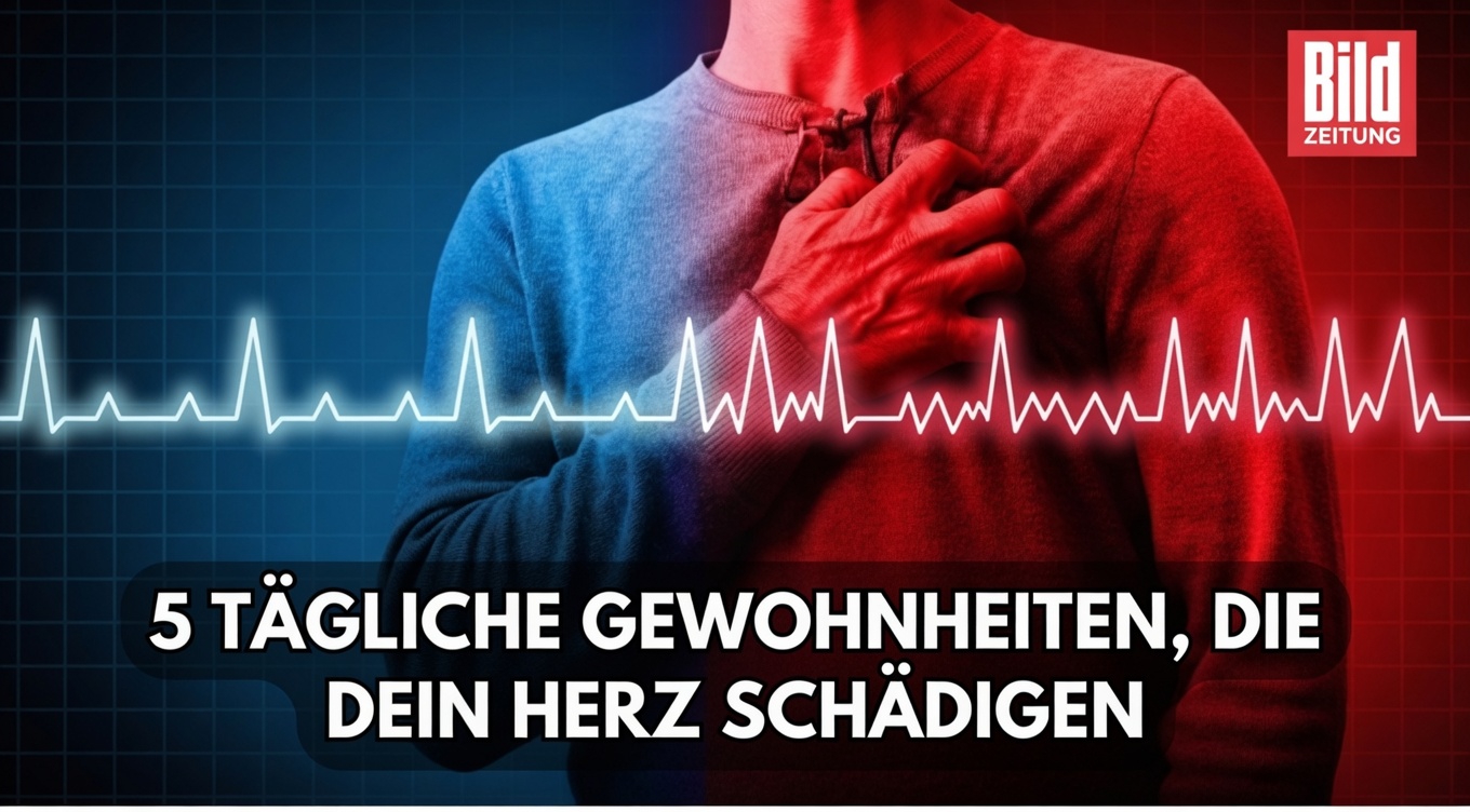 Belasten diese 4 Alltagsgewohnheiten Ihr Herz still und leise? Was Ärzte möchten, dass Sie wissen