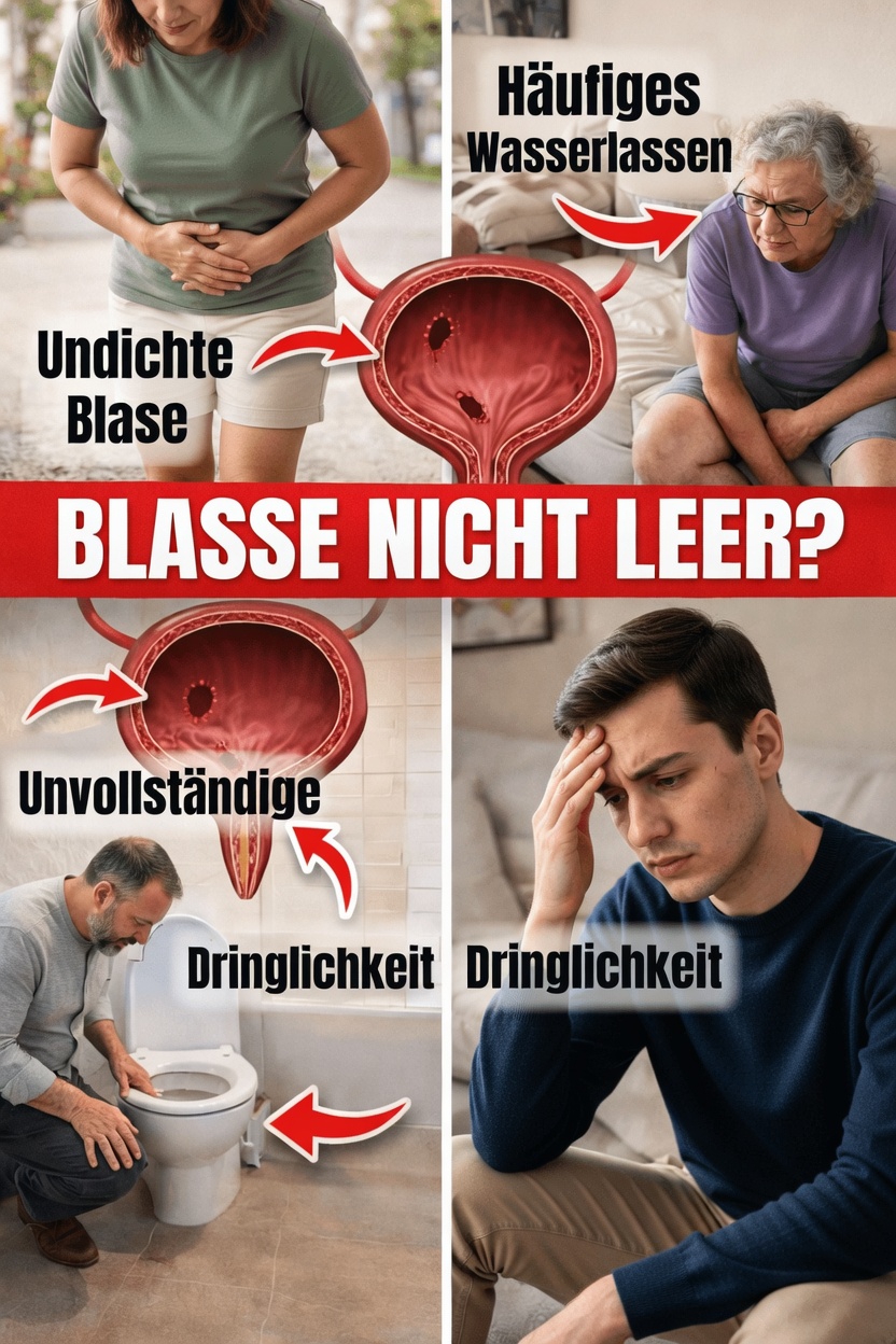 Warum fühlt sich Ihre Blase nach dem Wasserlassen an, als wäre sie noch nicht ganz leer? Einfache Gewohnheiten, die Männer über 60 schon heute Abend ausprobieren können