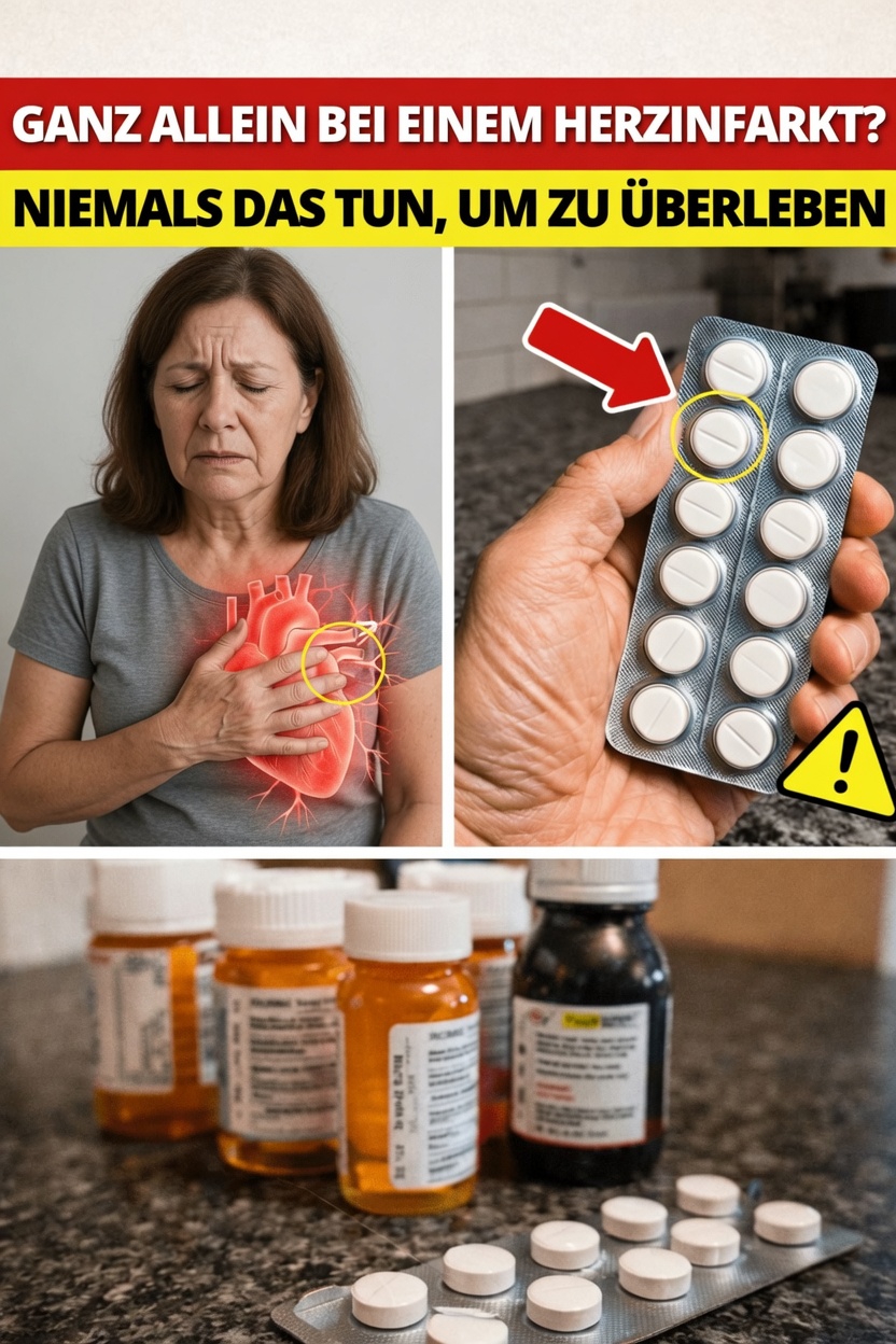 Wie man einen Herzinfarkt allein nach 60 überlebt – 7 lebensrettende Tipps, die jeder Senior kennen muss