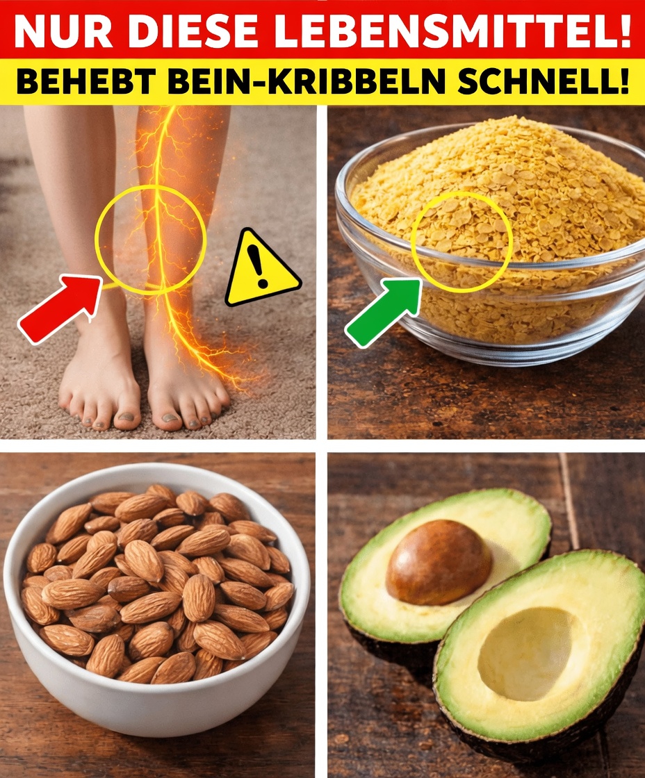 Kribbeln in den Beinen ab 60: 3 alltägliche Lebensmittel zur Unterstützung der Nervengesundheit in Ihrer täglichen Routine