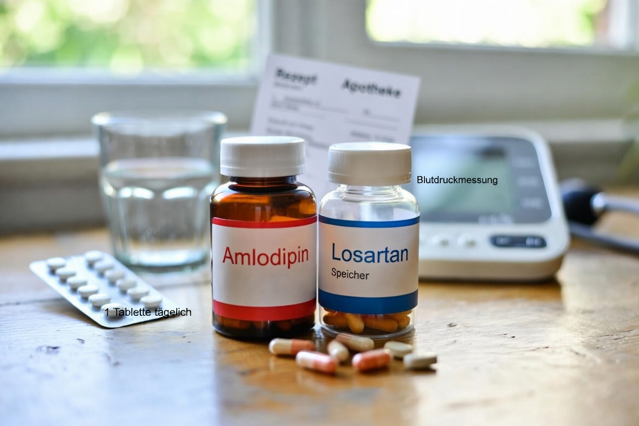 Amlodipin vs. Losartan: Nebenwirkungen – Wichtige Unterschiede und praktische Tipps für ein besseres Blutdruckmanagement entdecken