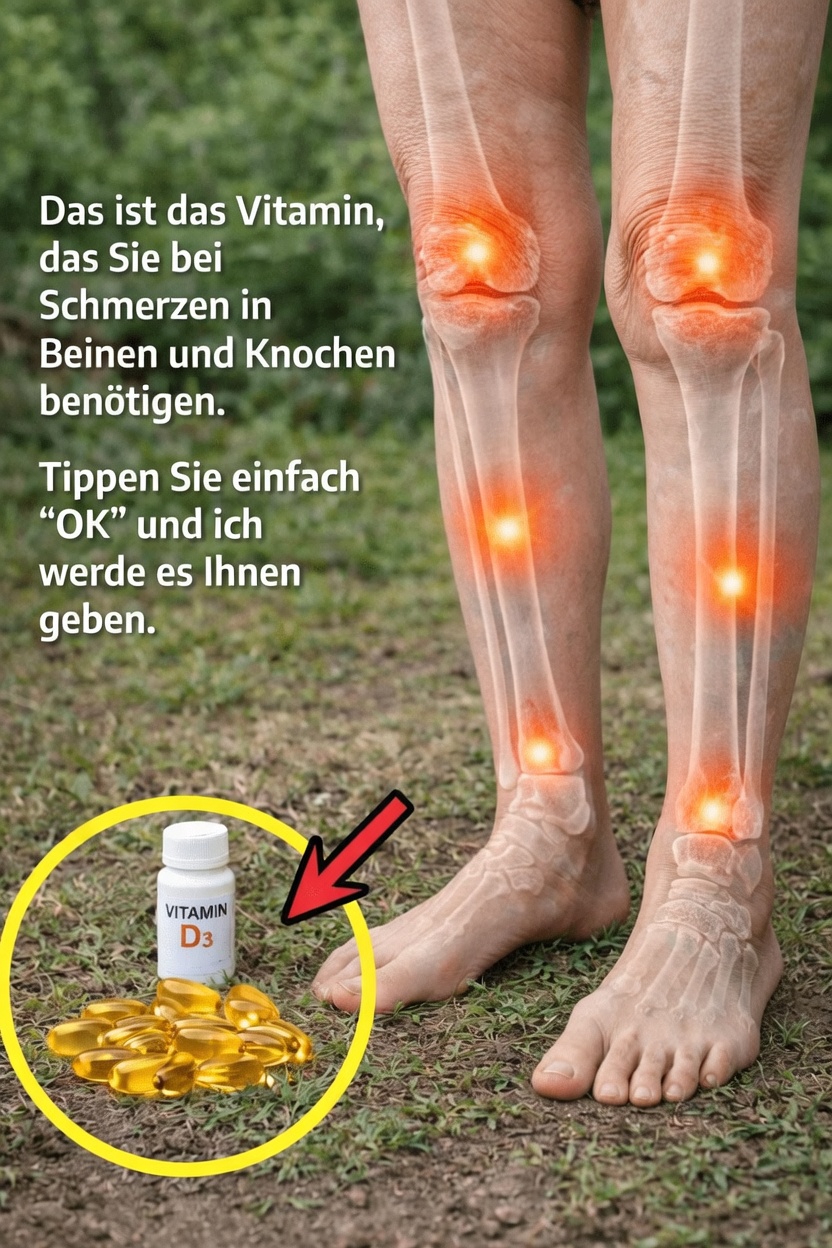 Welcher Vitaminmangel könnte Beschwerden in Beinen und Knochen verursachen? Ein einfacher Leitfaden zu häufigen Nährstoffen
