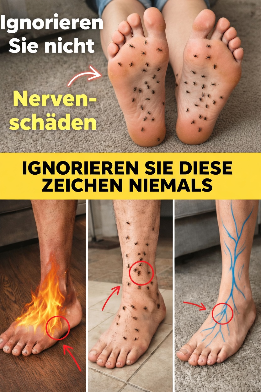 15 frühe Warnzeichen von Nervenschäden, die Sie niemals ignorieren sollten