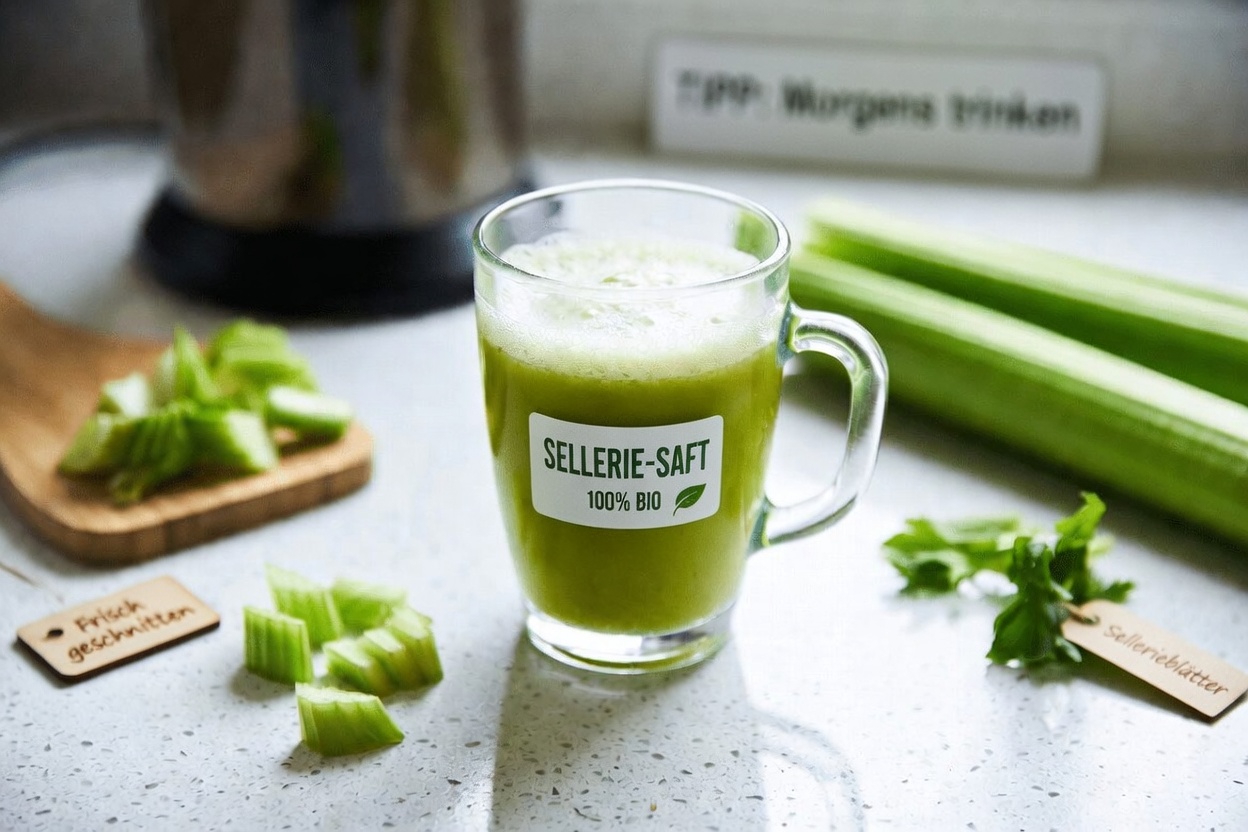 Entdecke den einfachen Selleriesaft-Trend: Was die Wissenschaft über dieses beliebte grüne Getränk sagt
