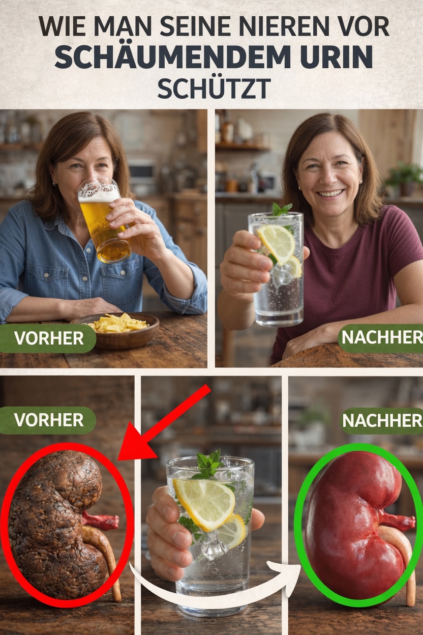 Entdecken Sie die 10 besten hydratisierenden Getränke, die Ihre Nieren unterstützen und für ein klareres Erscheinungsbild des Urins sorgen können