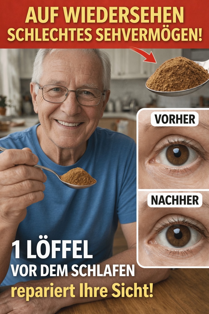 Was ältere Erwachsene zu ihrer Abendroutine hinzufügen, um eine bessere Unterstützung der Sehkraft zu erhalten