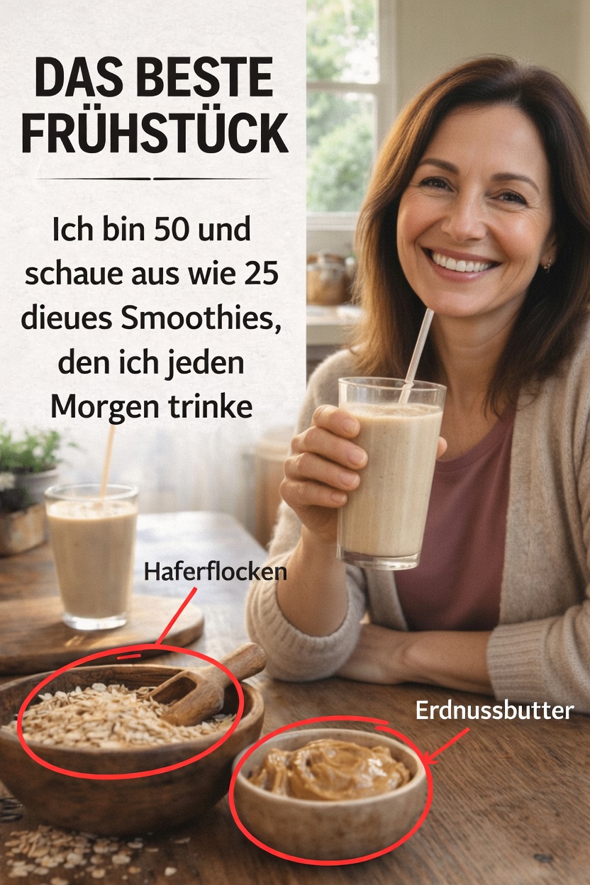 Wie eine einfache morgendliche Smoothie-Routine Ihre Energie und Ihr Wohlbefinden nach 50 unterstützen kann