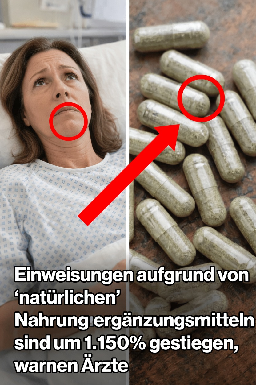 Warum Krankenhauseinweisungen durch „natürliche“ Nahrungsergänzungsmittel um 1.150 Prozent zugenommen haben und wie man klug damit umgeht