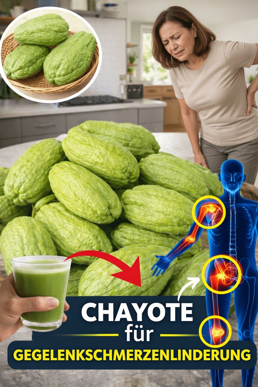 Chayote: Kann dieses alltägliche Gemüse Ihren Gelenkkomfort und Ihr tägliches Wohlbefinden unterstützen?