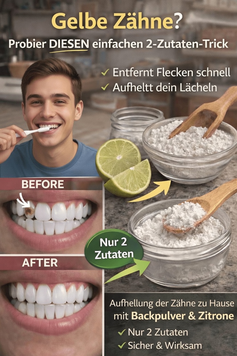 Was du UNBEDINGT wissen musst, bevor du Natron zum Aufhellen deiner Zähne verwendest