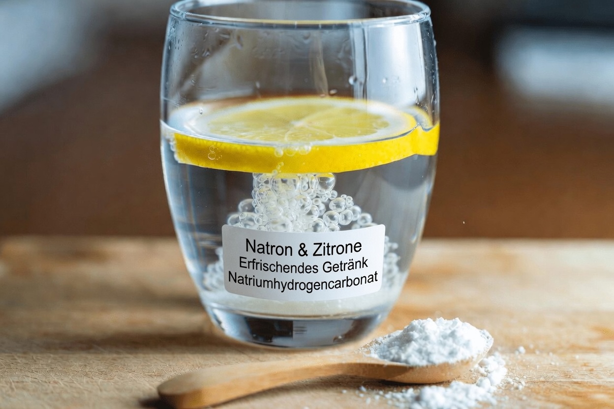 Natron und Zitronenwasser: Was passiert wirklich, wenn man sie mischt?