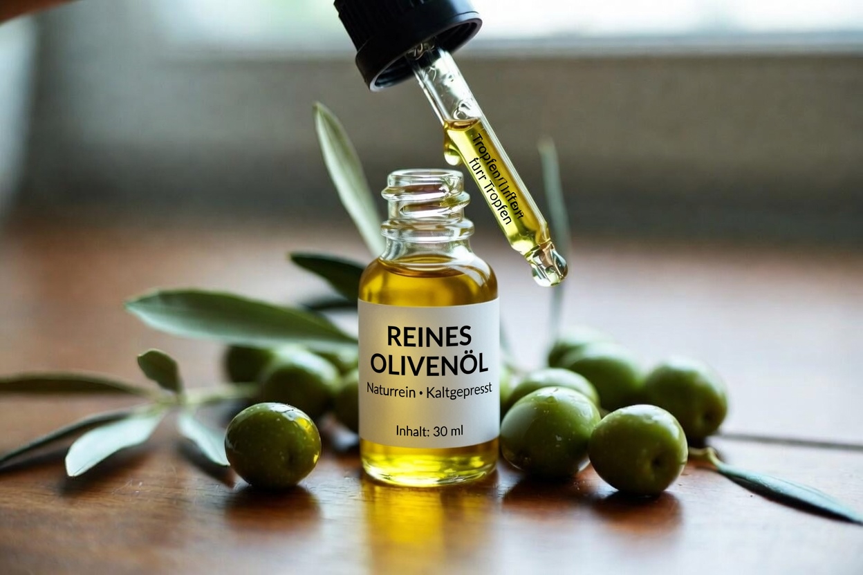 Haben Sie schon einmal versucht, ein paar Tropfen Olivenöl in Ihr Ohr zu geben?