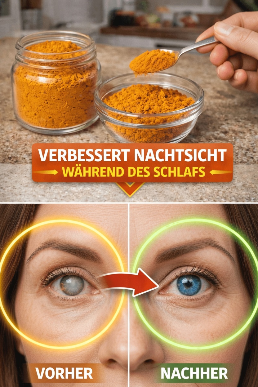 Entdecken Sie, warum immer mehr Menschen über 60 Kurkuma in ihre Abendroutine integrieren, um ihre Sehkraft zu unterstützen