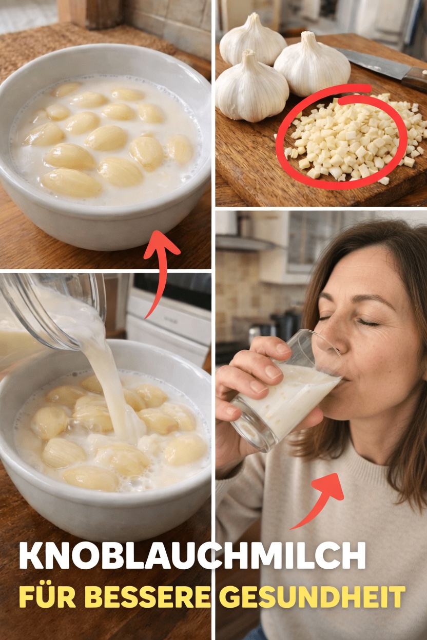 Haben Sie schon einmal versucht, Knoblauch in Milch zu kochen? Diese einfache Gewohnheit könnte Sie überraschen