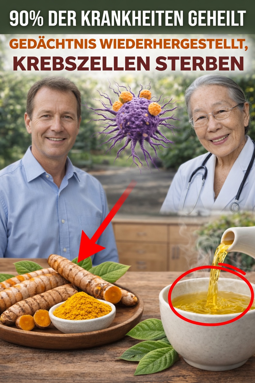 Tägliches Kurkuma-Getränk ab 60? Eine einfache Gewohnheit, die es wert ist, für Ihre tägliche Wellness-Routine bekannt zu sein