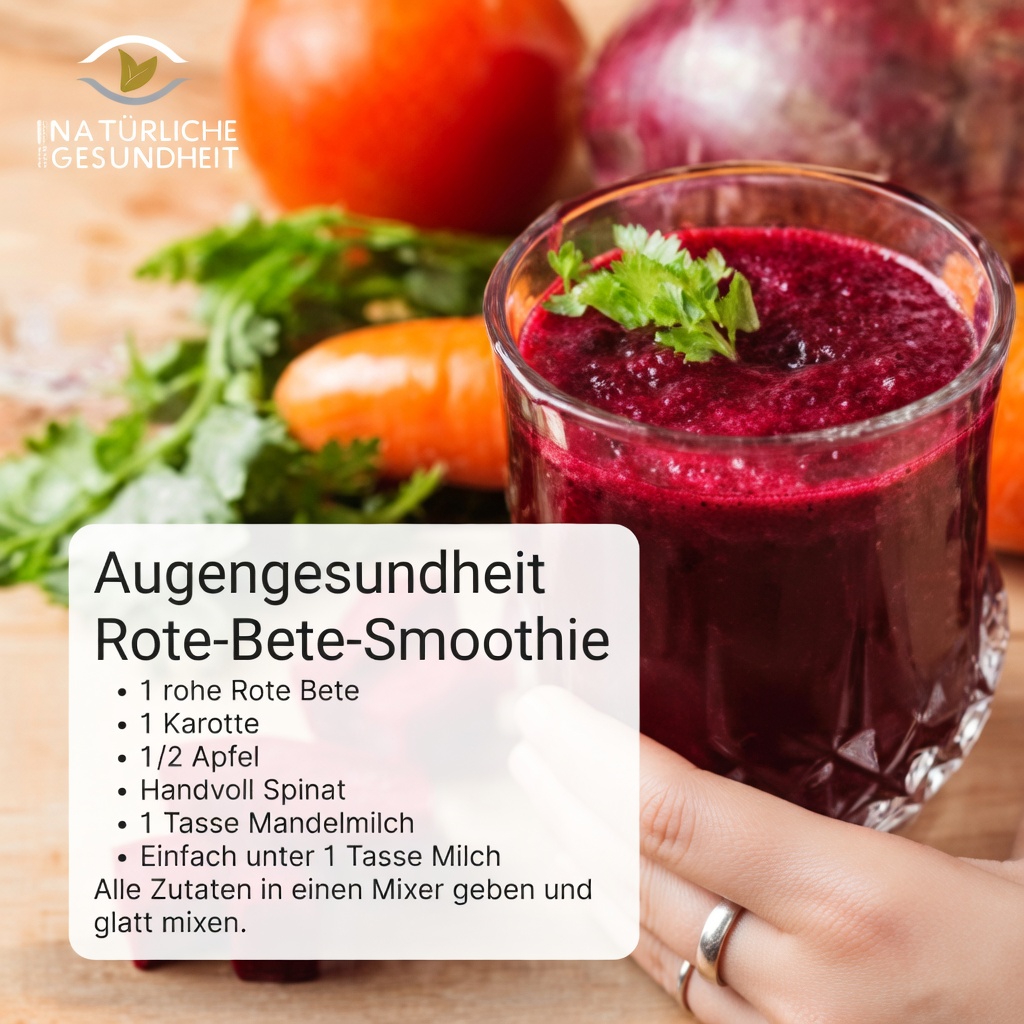 Wie man ein einfaches Rote-Bete-Rezept zubereitet, das auf natürliche Weise zur Unterstützung Ihrer Augengesundheit beitragen kann