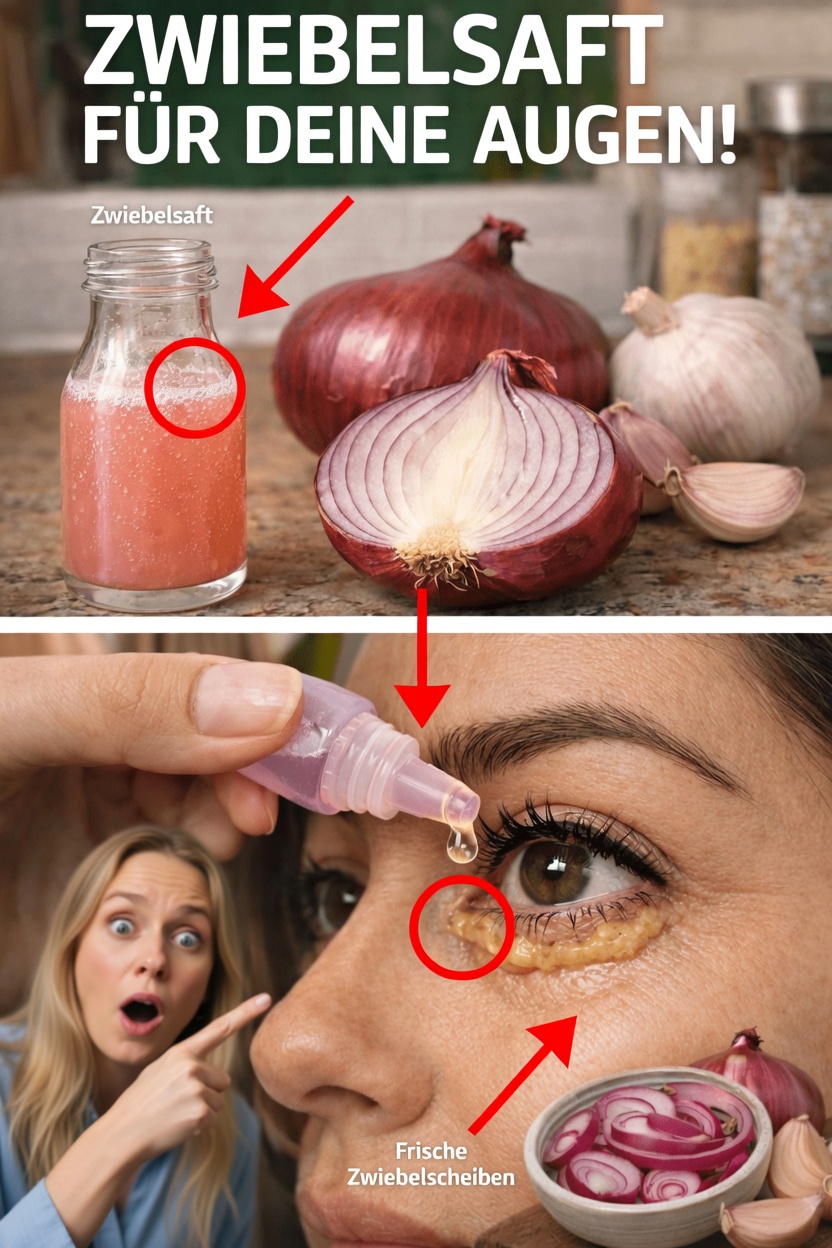 Zwiebelsaft für die Augen: Kann dieses Küchenmittel Ihre Sehgesundheit unterstützen?