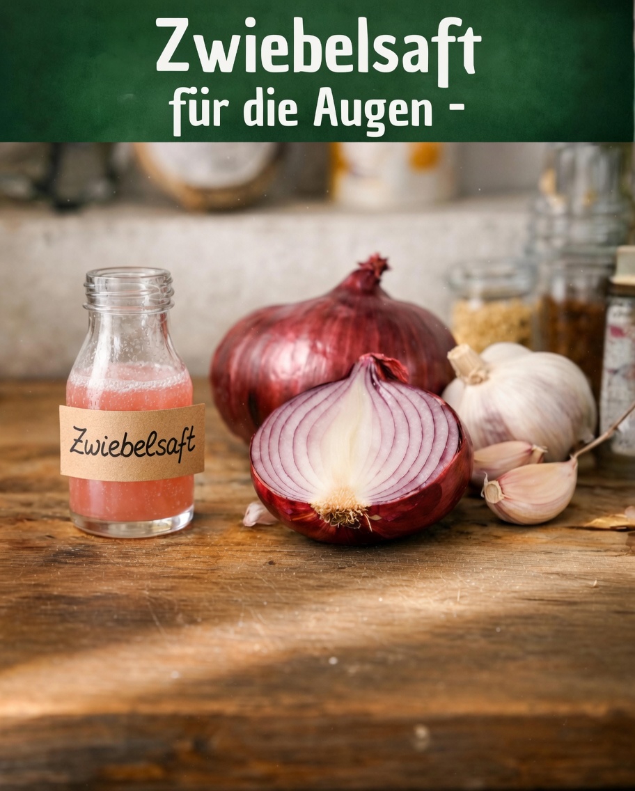 Zwiebelsaft für die Augen: Kann dieses Küchenmittel Ihre Sehgesundheit unterstützen?