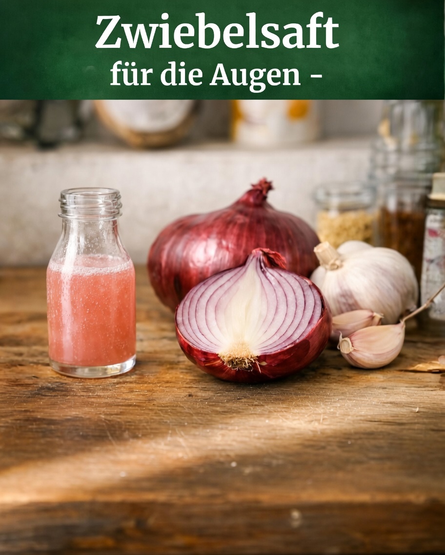 Zwiebelsaft für die Augen: Kann dieses Küchenmittel Ihre Sehgesundheit unterstützen?