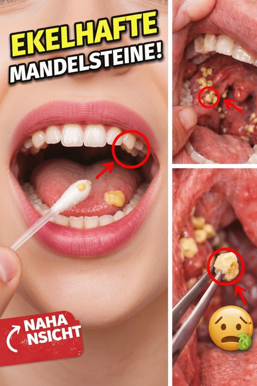 Warum Ihr schlechter Atem selbst nach dem Zähneputzen anhält – könnten Mandelsteine der verborgene Grund sein?