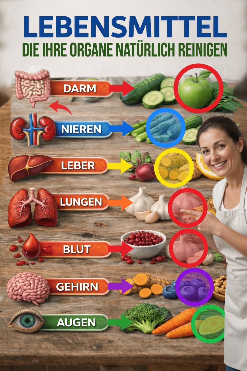 Wie alltägliche Lebensmittel die natürlichen Reinigungsprozesse Ihres Körpers unterstützen können