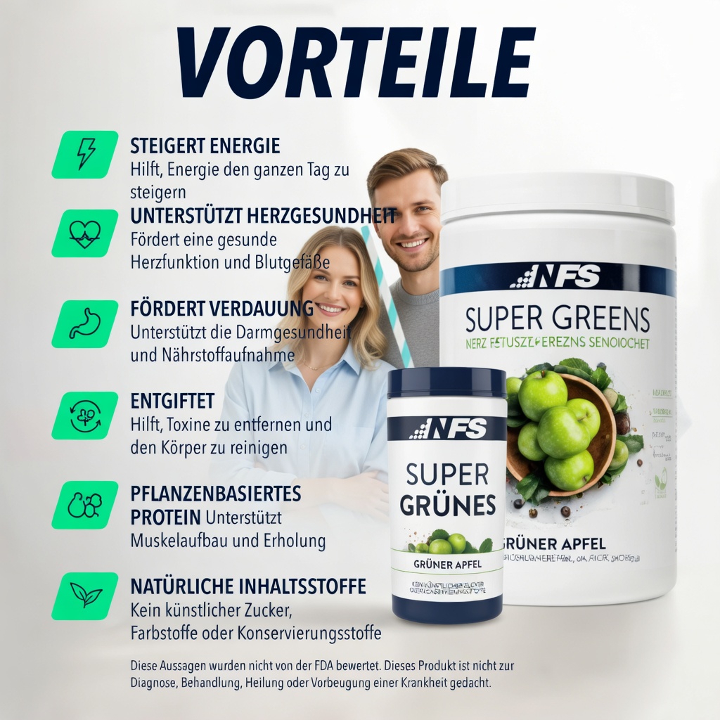 Kann ein einfaches tägliches grünes Getränk wirklich eine bessere Durchblutung, einen ausgeglichenen Blutzuckerspiegel und eine gesunde Leber unterstützen?