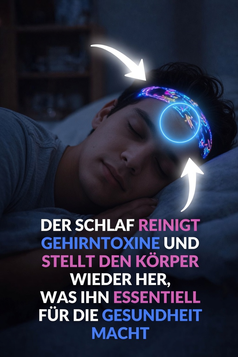 Wie guter Schlaf den natürlichen Reinigungsprozess Ihres Gehirns und Ihr allgemeines Wohlbefinden unterstützt