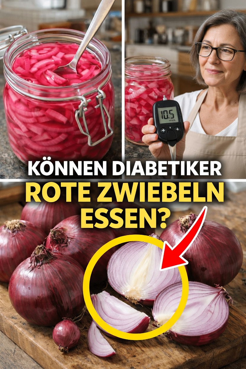 Haben Sie diese einfache eingelegte rote Zwiebel für das tägliche Wohlbefinden schon ausprobiert?