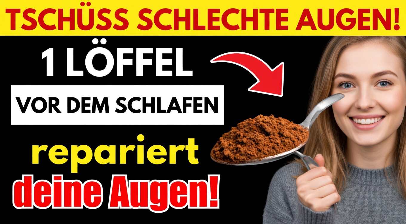 Entdecken Sie die Gewohnheit eines Löffels vor dem Schlafengehen, die Erwachsene über 60 erkunden, um ihre Sehkraft auf natürliche Weise zu unterstützen