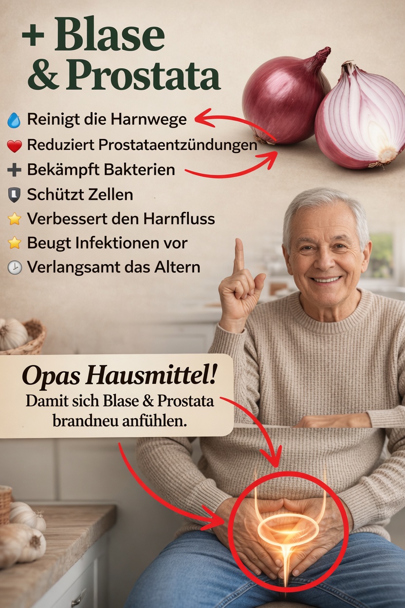Erfahren Sie, wie Zwiebel- und Fruchtschalen die Gesundheit von Prostata und Blase unterstützen können