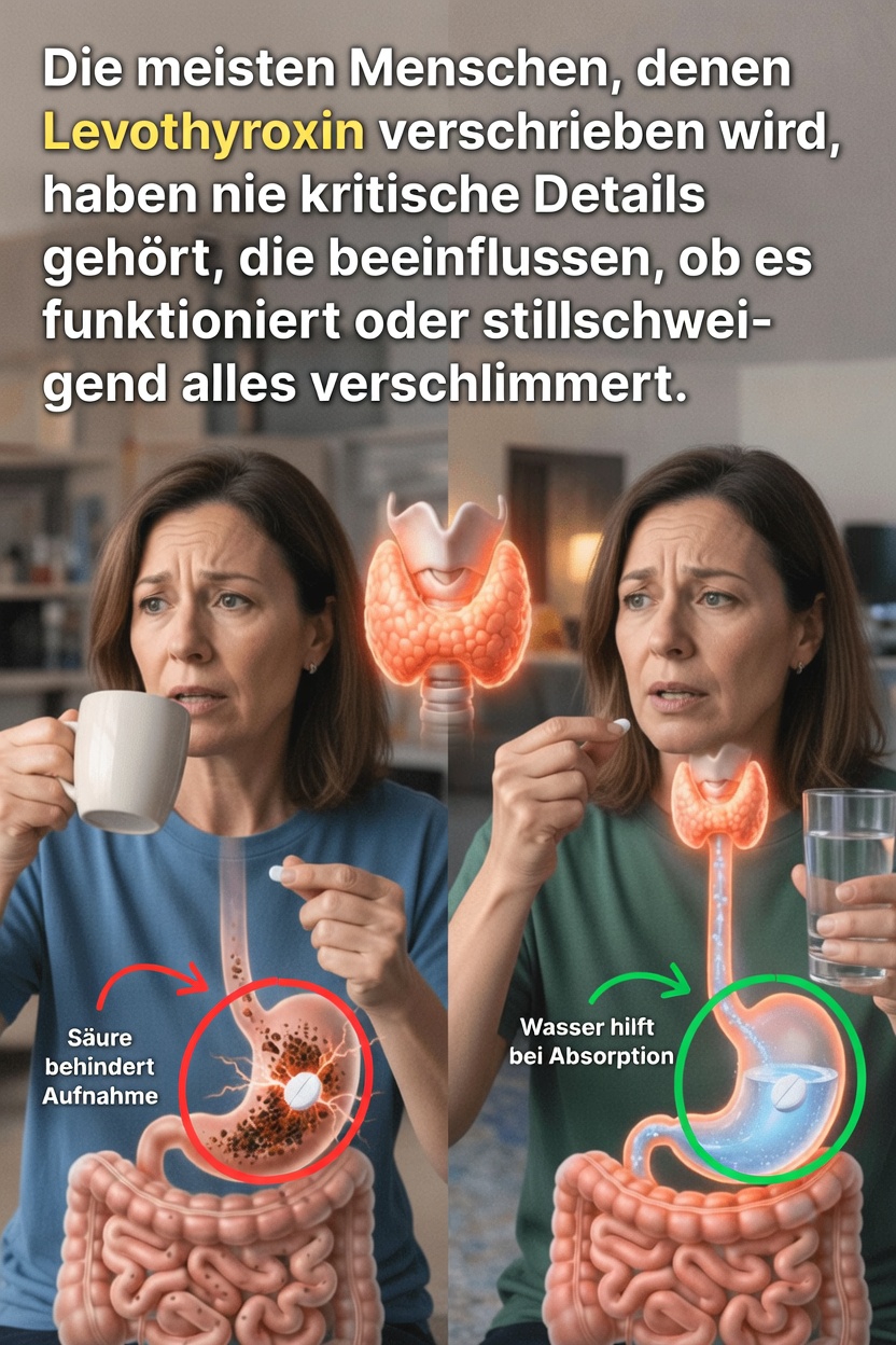 Warum viele Menschen trotz Levothyroxin weiterhin zu kämpfen haben – und was Ärzte nur selten erklären