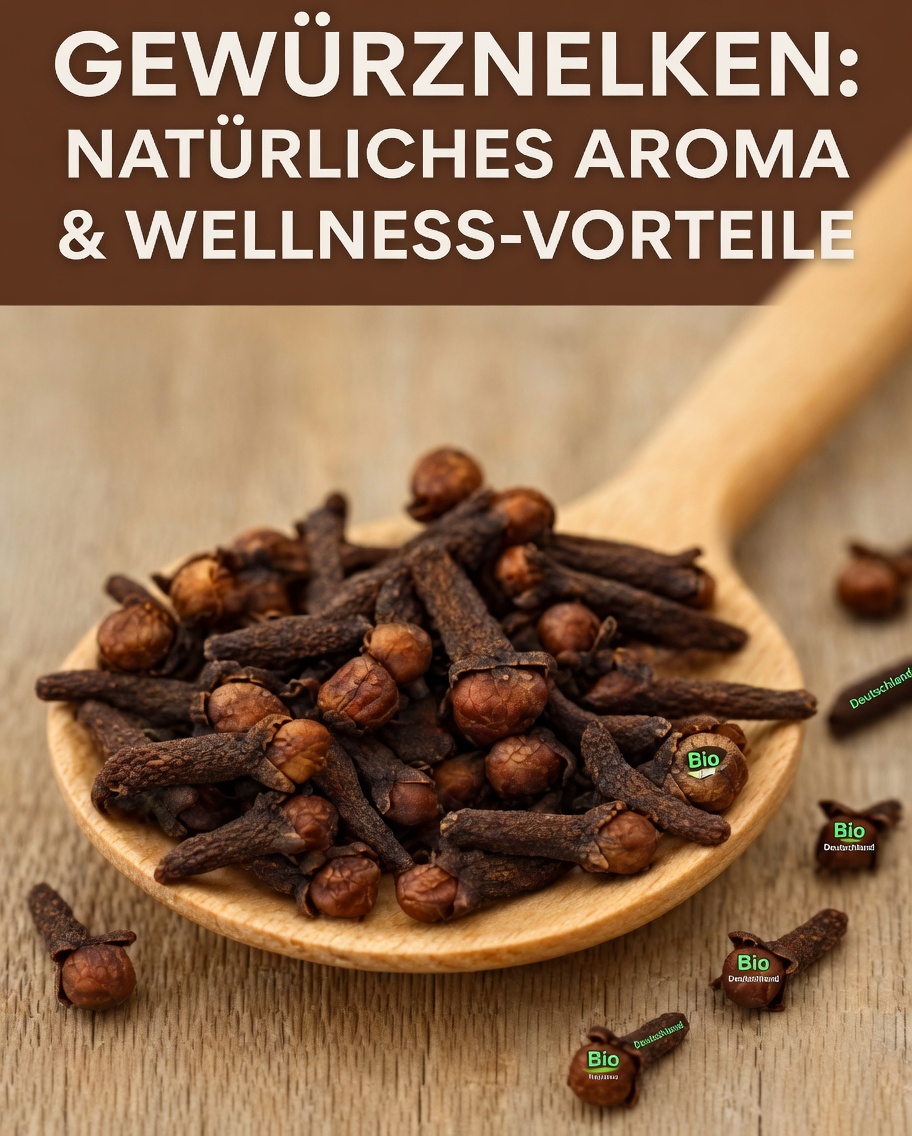 Hast du schon versucht, einfach zwei Gewürznelken pro Tag in deine Routine einzubauen? Ein einfaches Wellness-Geheimnis, das man kennen sollte