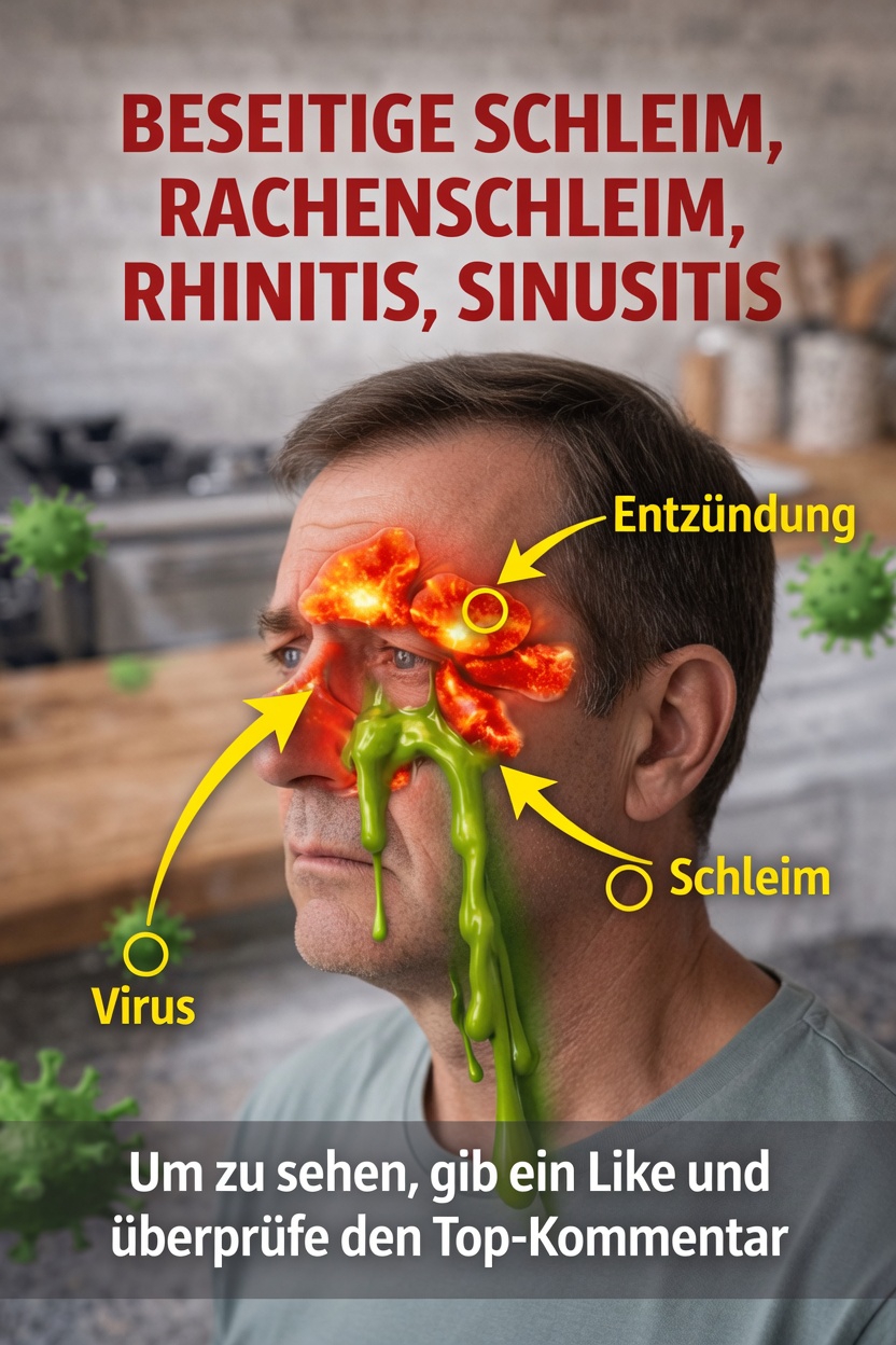 Warum sich Schleim und Auswurf so leicht ansammeln
